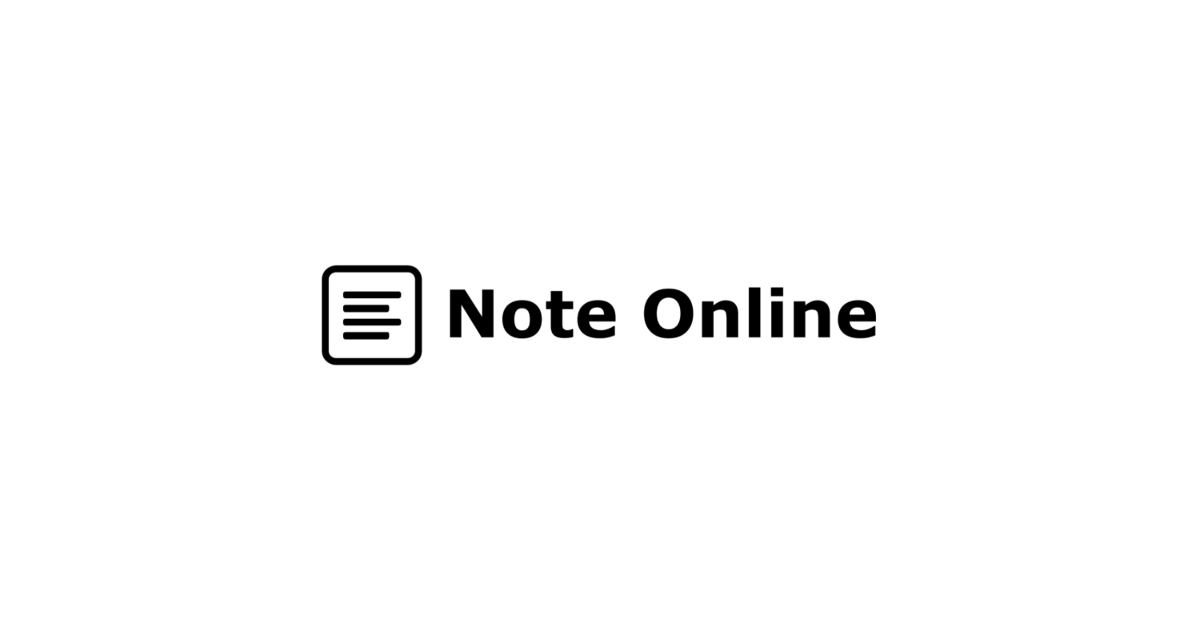 Free Online Notepad - Note Online
